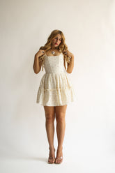 The Siena Mini Dress in Cerise