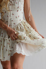The Fae Dress in Fraise