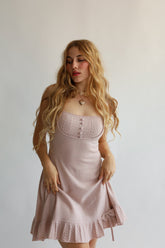 The Camille Dress in Rosebud