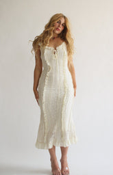 The Desirée Dress in Lily Lace