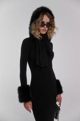 The Caviar Snowball Dress