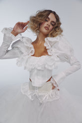 The Ivory Coquette Corset