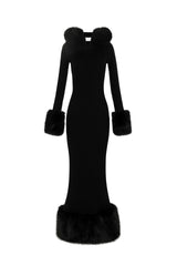 The Caviar Snowball Dress